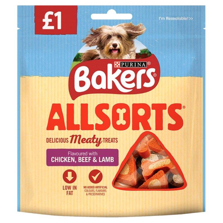 Bakers Allsorts 98g PM £1