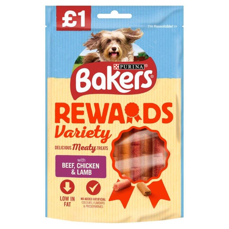 Bakers Rewards Variety 100g PM £1