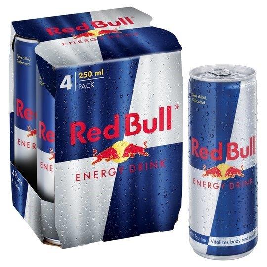 Red Bull 4pk (4 x 250ml) PM £4.89