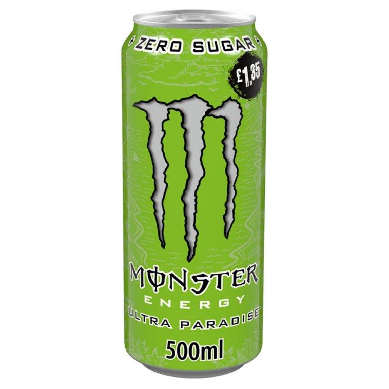 Monster S/F Ultra Paradise 500ml PM £1.39