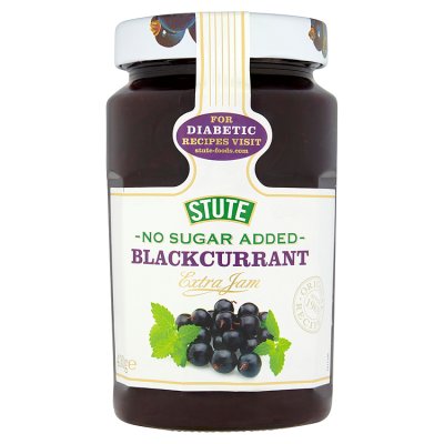 Stute Diabetic Jam Blackcurrant 430g