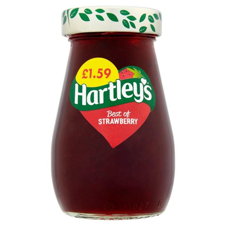 Hartleys Best Strawberry Jam 340g PM £1.59