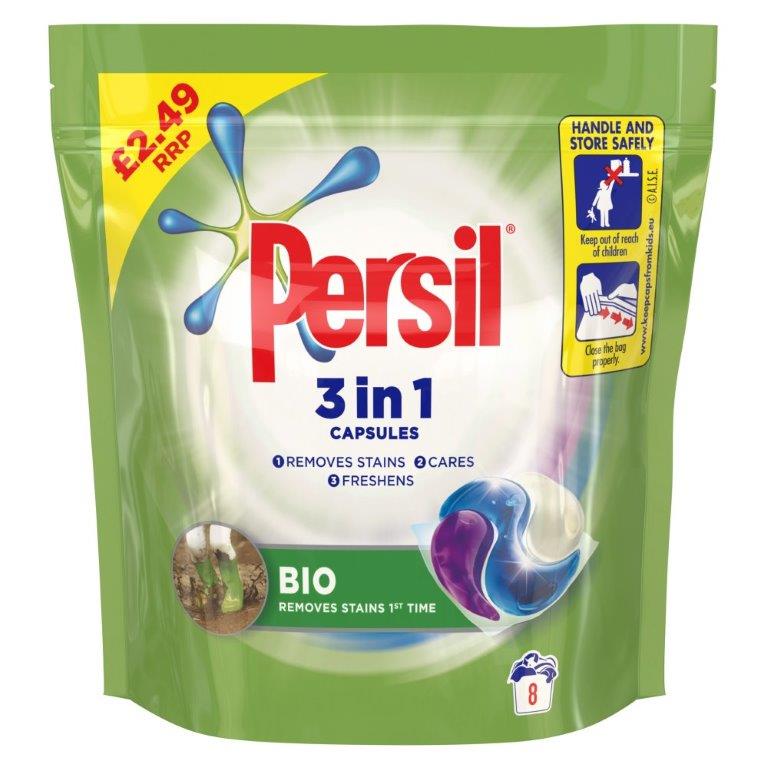 Persil Powercaps Bio 8 Wash PM £2.49