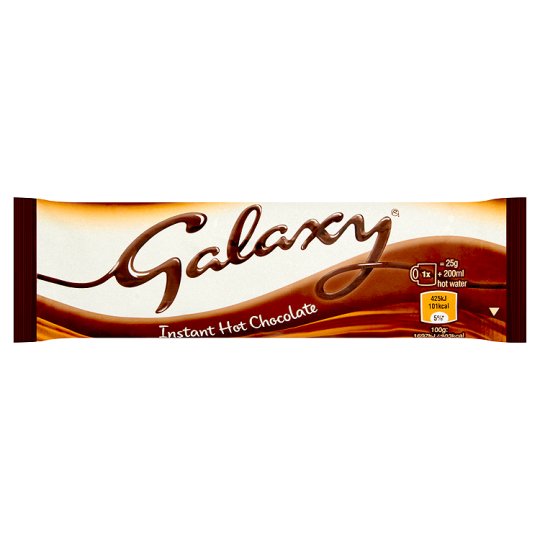 Galaxy Instant Hot Chocolate Sticks 25g