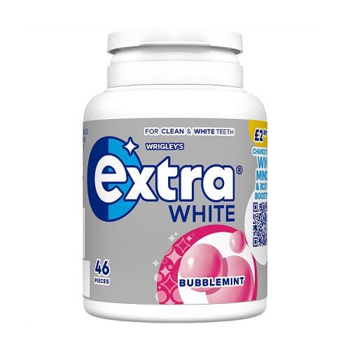 Wrigley's Extra Bottle 46's Bubblemint S/F 64.4g PM £2