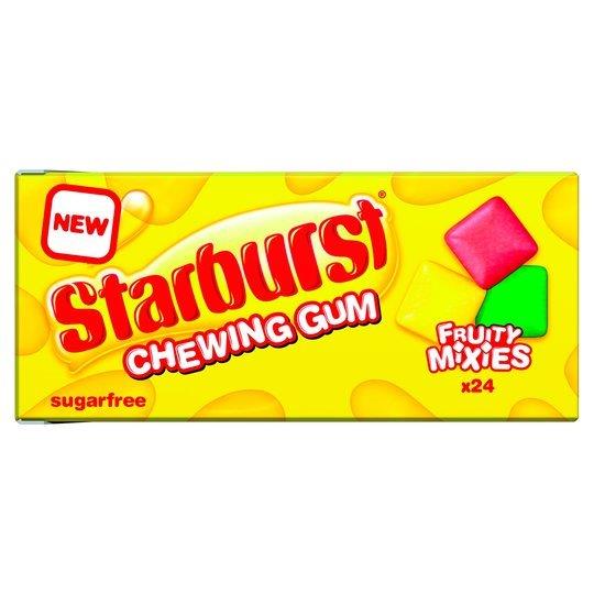Starburst Fruit Gum Mini Pellet Small Pack 24's