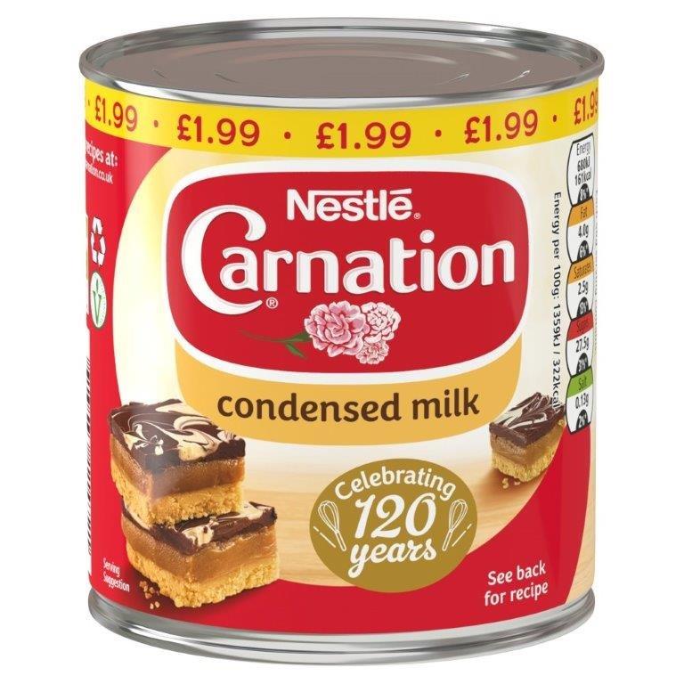Carnation Condensed Milk 397g PM £1.99