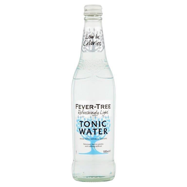 Fever-Tree Refreshingly Light Tonic Water Glass 500ml