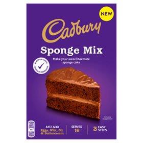 Cadbury Baking Chocolate Sponge Cake Mix 400g