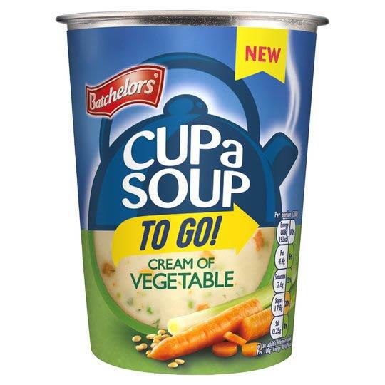 Batchelors Cup A Soup Go Pots Cream Of Veg 34g