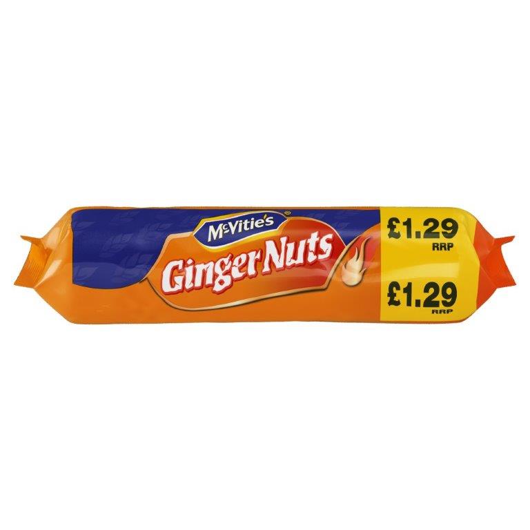 McVitie's Ginger Nuts 250g PM £1.29