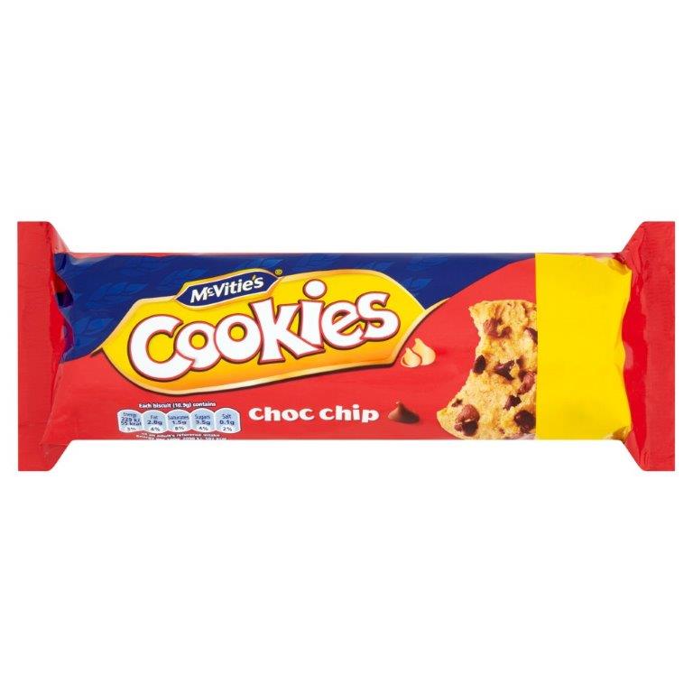 McVities Cookies Chocolate Chip 150g PM £1