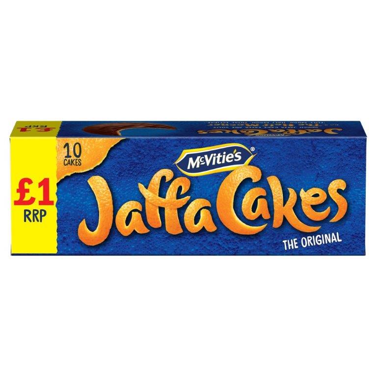 McVities Jaffa Cakes 10pk (10 x 12.2g) PM £1