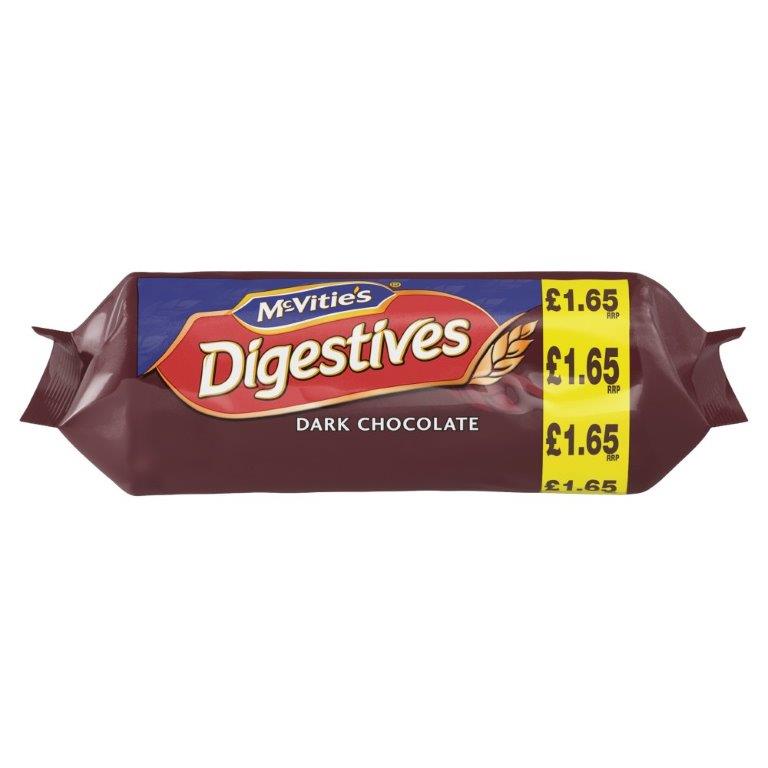 McVitie's Chocolate Digestives Dark 266g PM £1.65