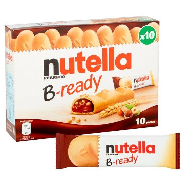 Nutella B-Ready 10pk T10 (10 x 22g)