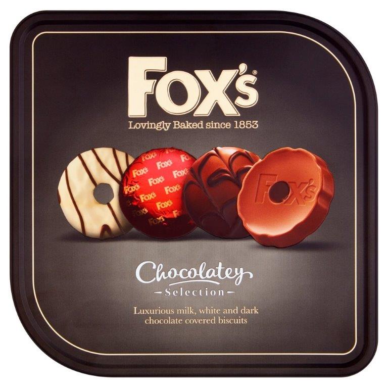 Foxs Chocolatey Tin 365g