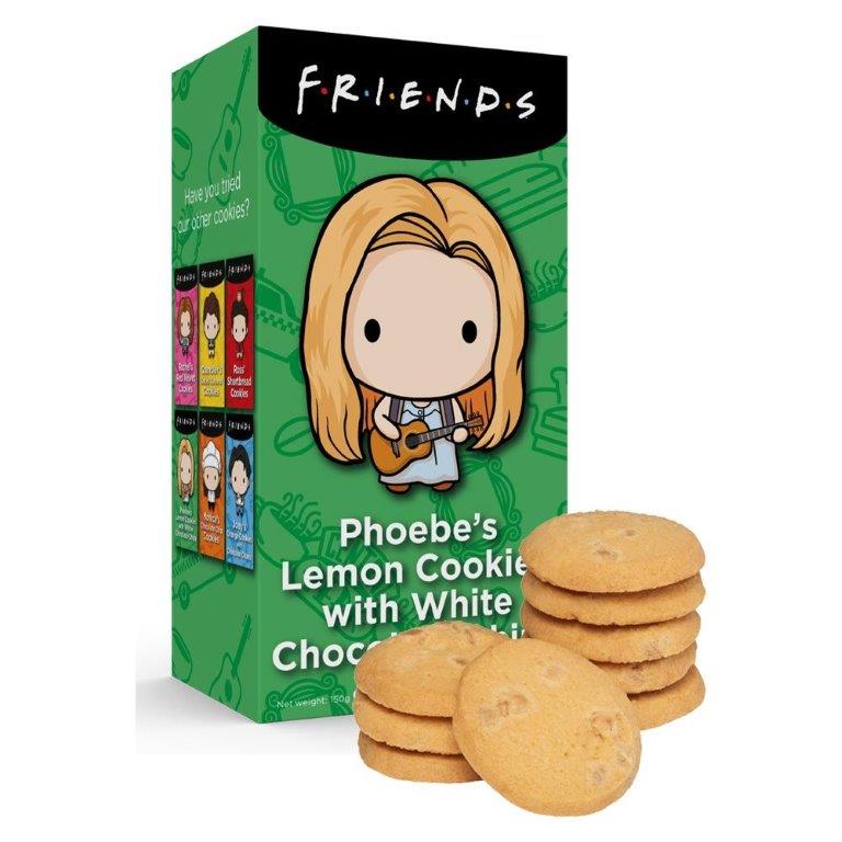 Friends Cookies Phoebe's Lemon Cookies With White Chocolate Chips 150g NEW