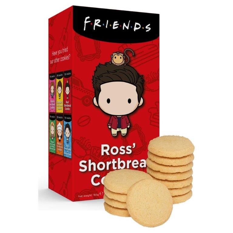 Friends Cookies Ross Shortbread 150g NEW