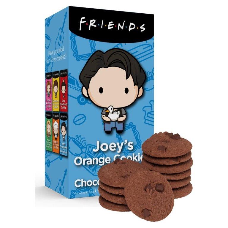 Friends Cookies Joey's Orange Cookies With Chocolate Chips 150g NEW