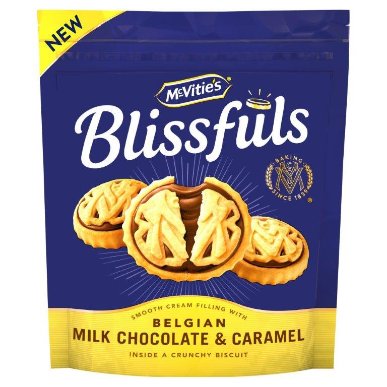 McVitie's Blissfuls Chocolate & Caramel 228g NEW
