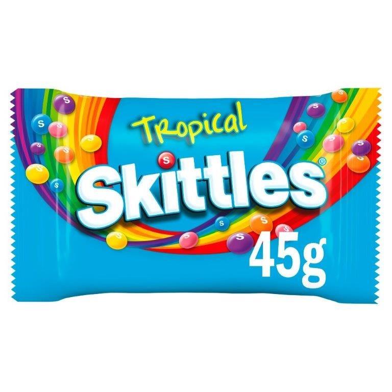 Skittles Std Tropical 45g