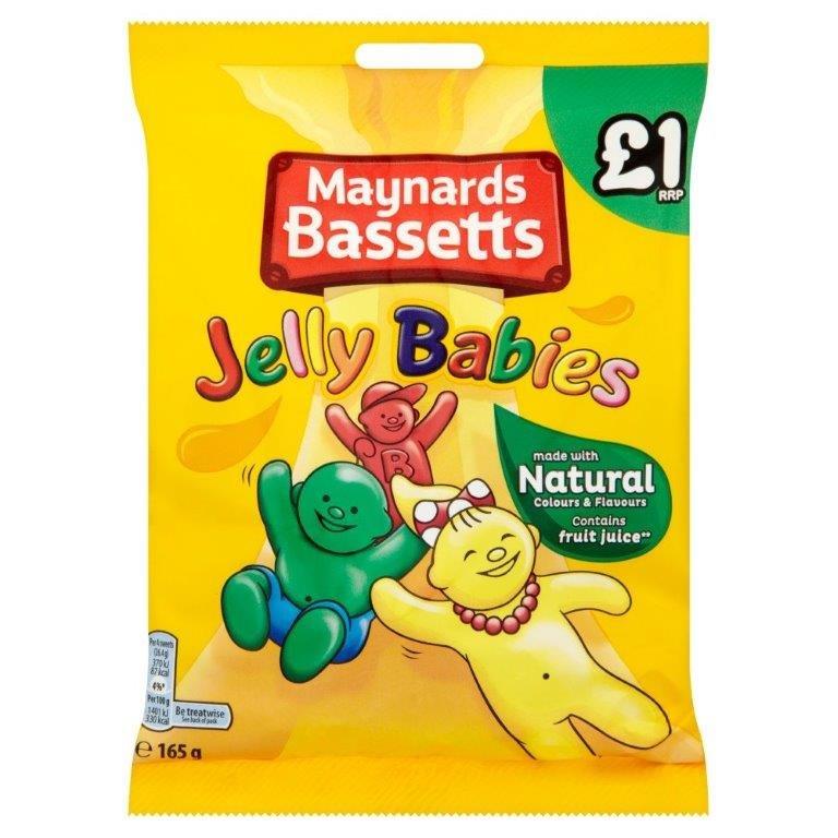 Maynards Bag Jelly Babies 160g PM £1