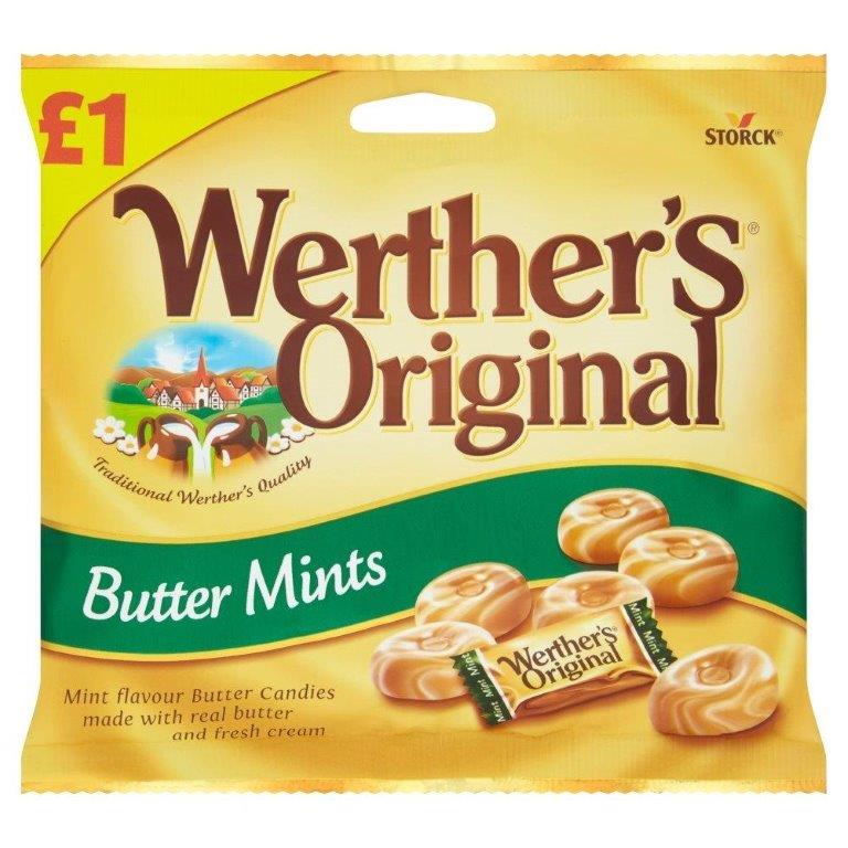 Werthers Original Butter Mints 110g PM £1