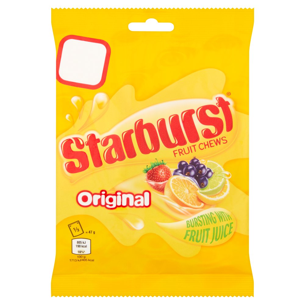 Starburst Bag Original 141g PM £1