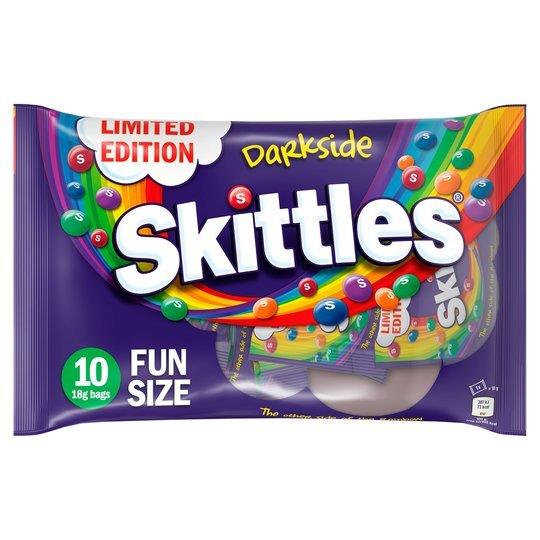 Skittles Fun Size Darkside 10pk (10 x 18g)