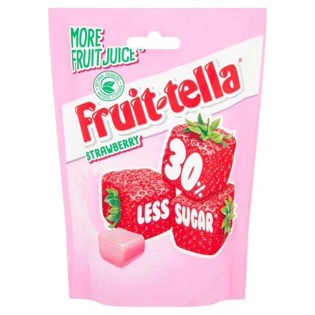 Fruitella Bag Strawberry 30% Less Sugar 100g PM £1