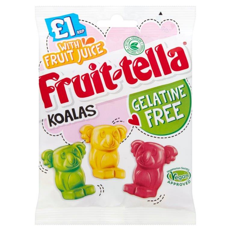 Fruittella Vegan/Gelatine Free Koala Bag 100g PM £1