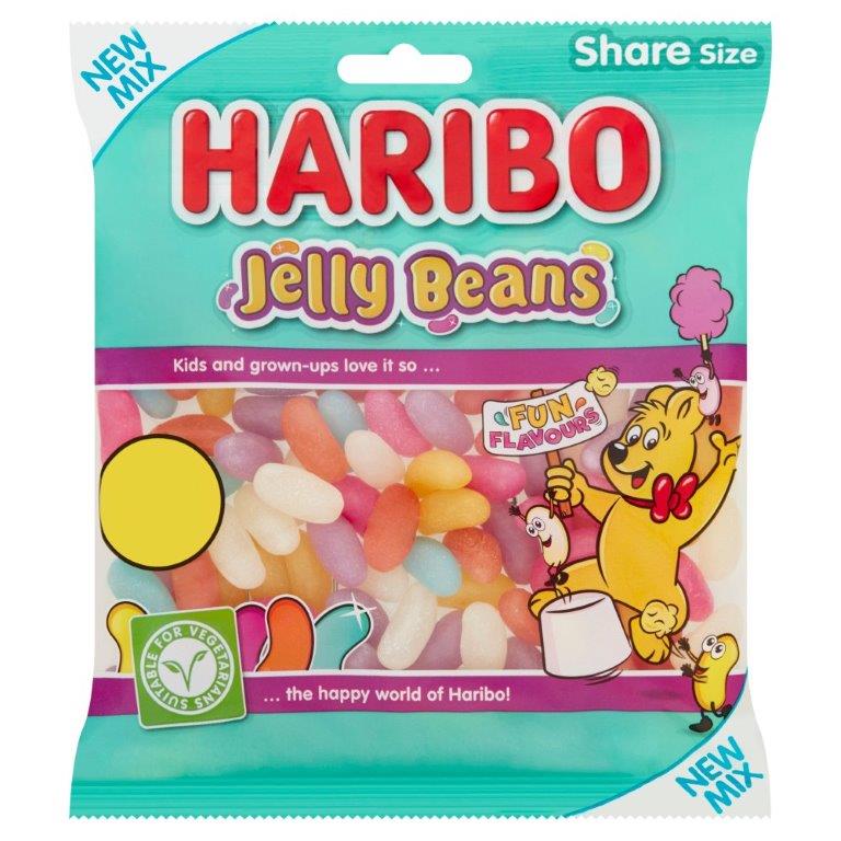 Haribo Bag Jelly Beans 160g PM £1