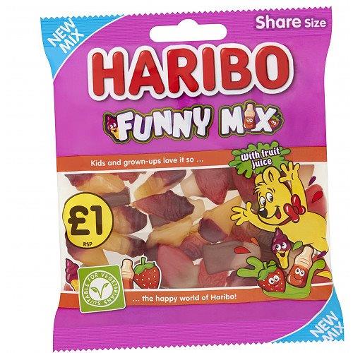 Haribo Bag Funny Mix 160g PM £1