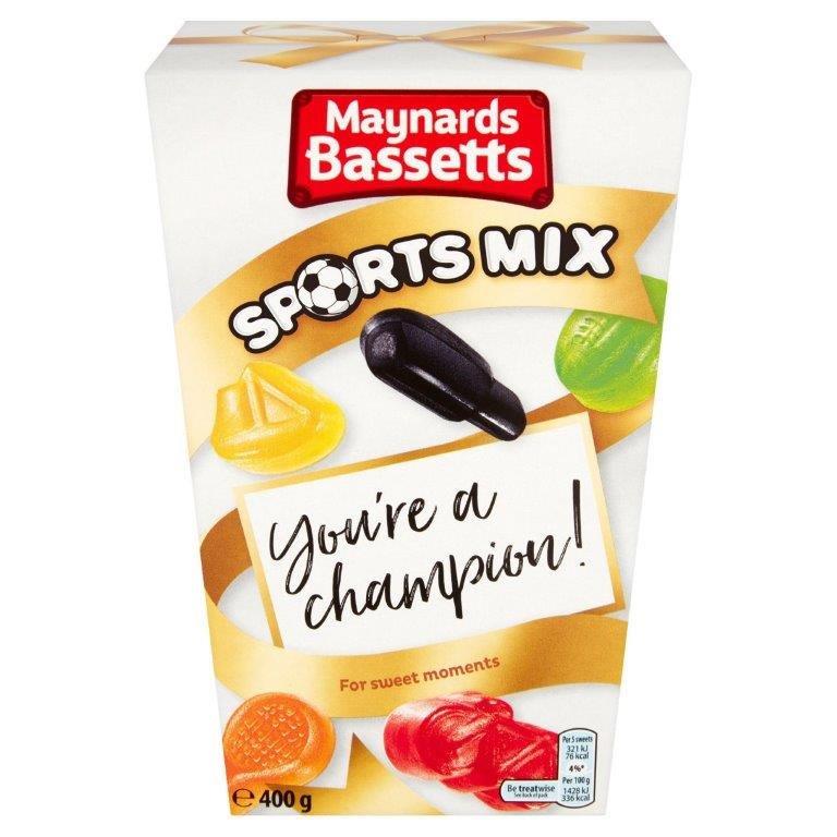 Maynards Bassetts Sports Mix Carton 400g
