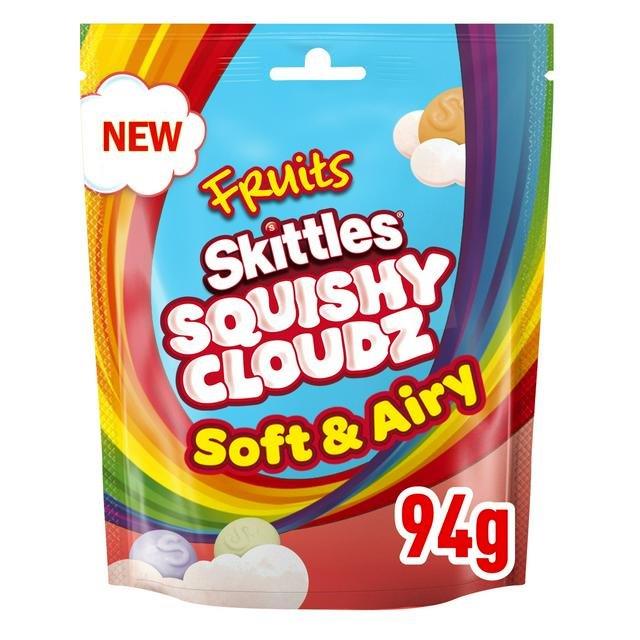 Skittles Squishy Clouds Fruit 94g NEW
