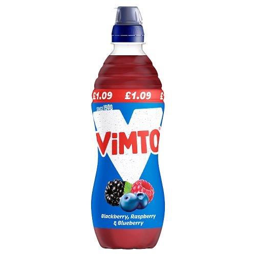 Vimto Still Sportscap Remix Blackberry Raspberry Blueberry 500ml PM £1.09 NEW