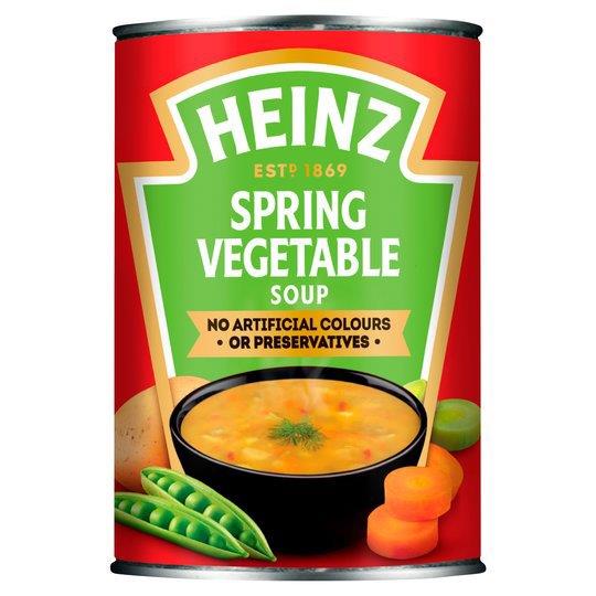 Heinz Soup Can Spring Vegetable 400g