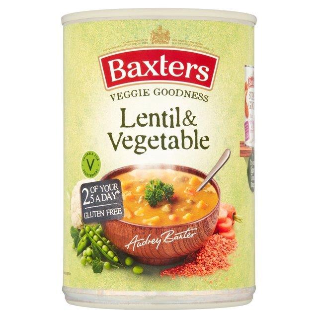 Baxters Veggie Goodness Lentil & Vegetable Can Soup 400g