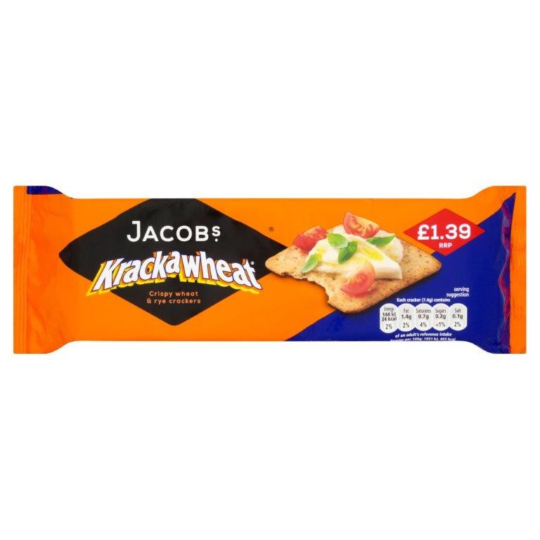 Jacob's Krackawheat 200g PM £1.39
