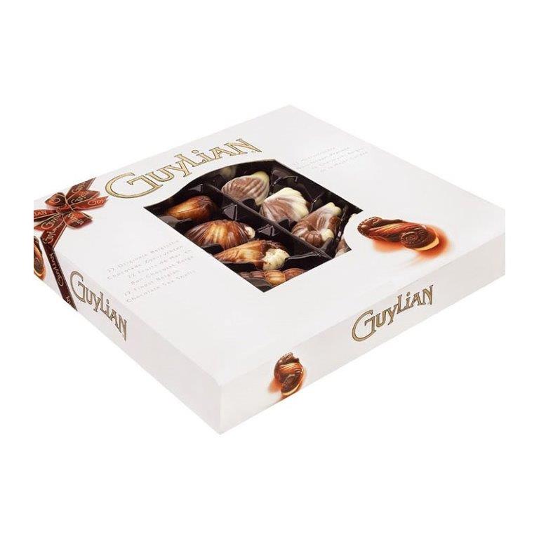 Guylian Dark Chocolate Praline Seashells In Gift Box 112g