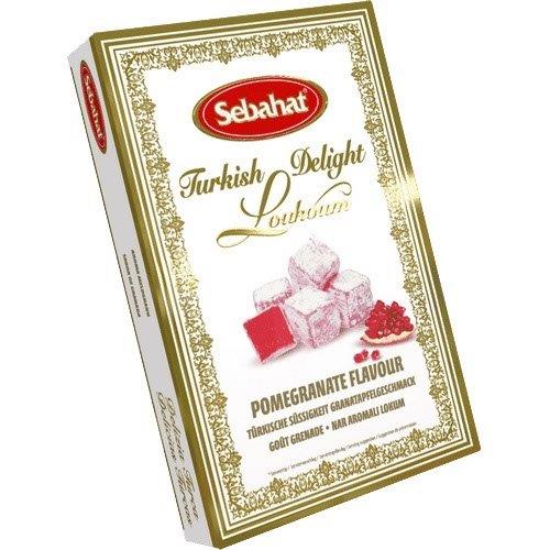 Sebahat Pomegranate Turkish Delight In Gift Box 200g