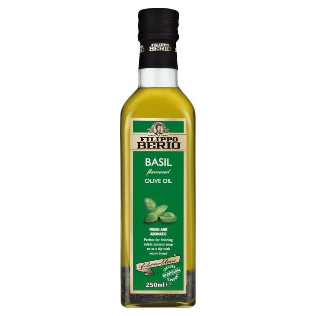 Filippo Berio Olive Oil With Basil 250ml